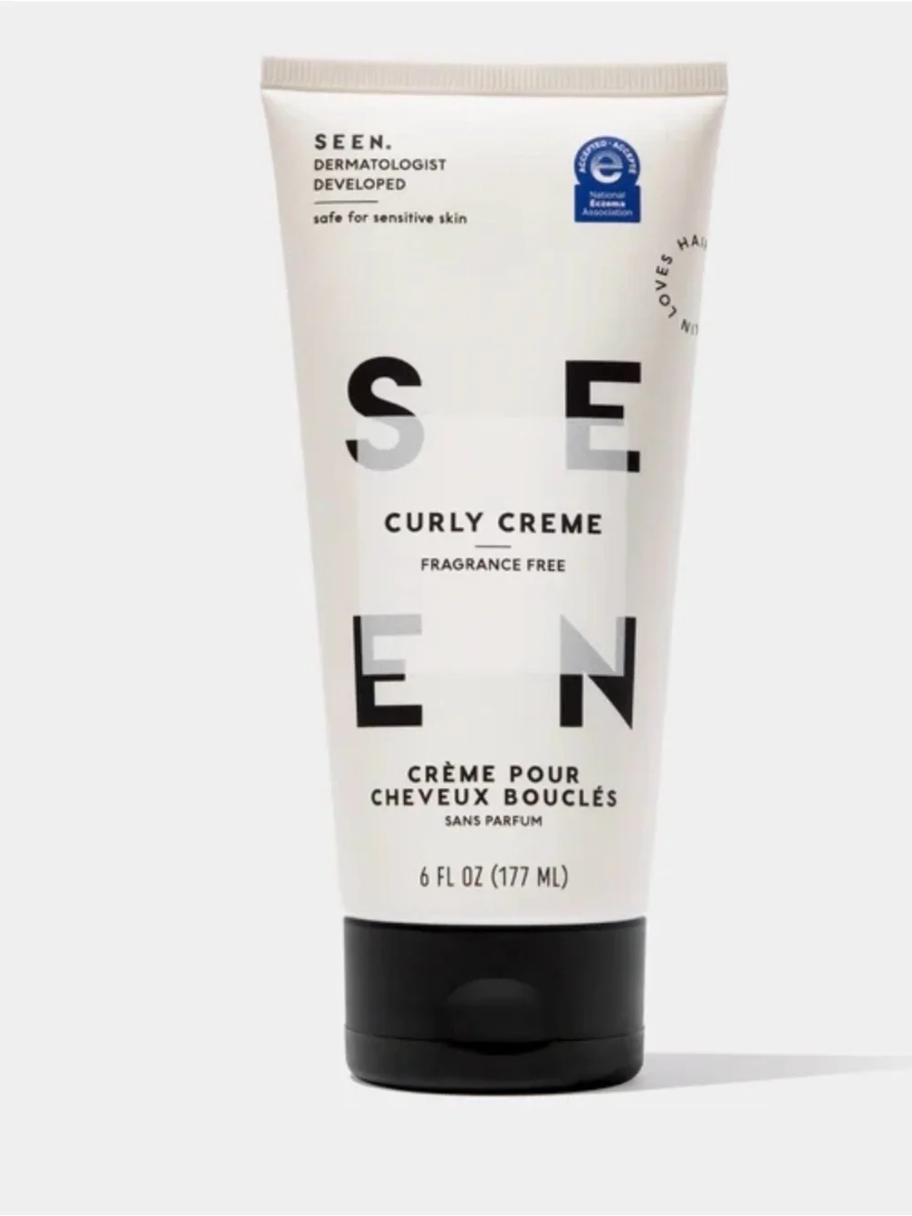 New vengan/clean Curly Creme Fragrance Free - White